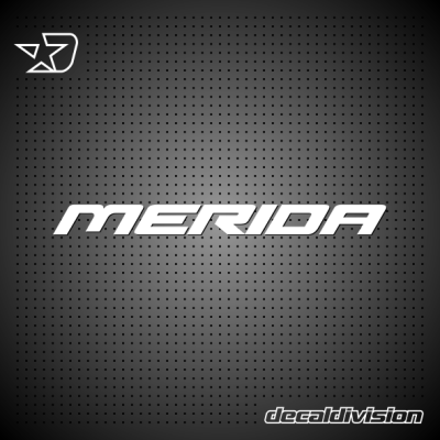 Merida Bikes Logo Lettering Sticker